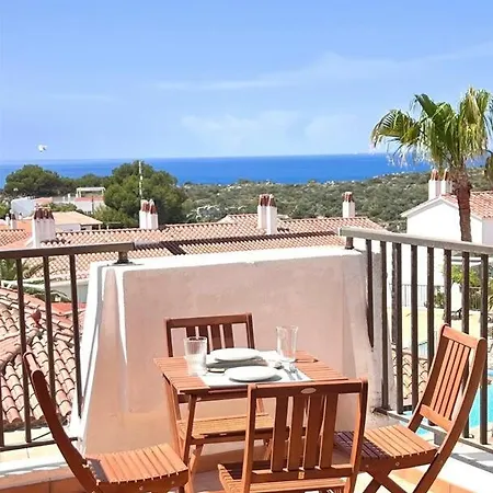 Atico Con Vistas Al Mar Cala Enporter Cala En Porter  Exterior photo